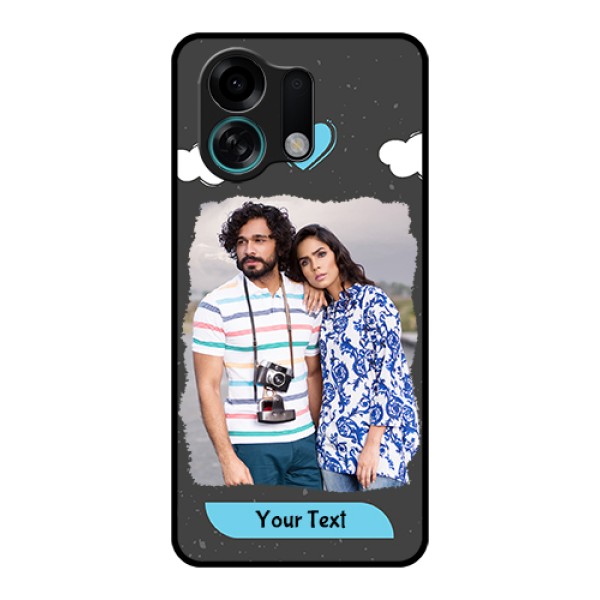Oppo K13 Turbo 5G Custom Glass Phone Case - Splashes With Love Doodles Design Oppo K13 Turbo 5G Custom Glass Phone Case - Splashes With Love Doodles Design