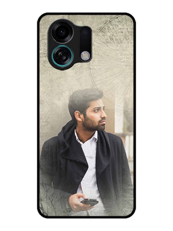 Custom Oppo K13 Turbo 5G Custom Glass Phone Case - With Vintage Design