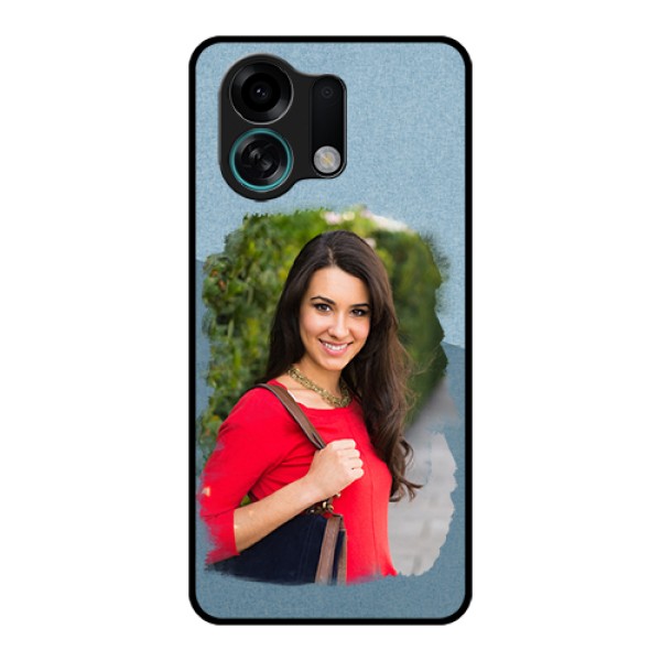 Oppo K13 Turbo 5G Custom Glass Phone Case - Grunge Line Art Design