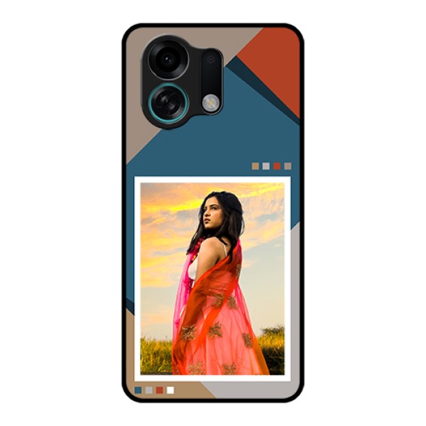 Oppo K13 Turbo 5G Custom Glass Phone Case - Retro Color Pallet Design Oppo K13 Turbo 5G Custom Glass Phone Case - Retro Color Pallet Design