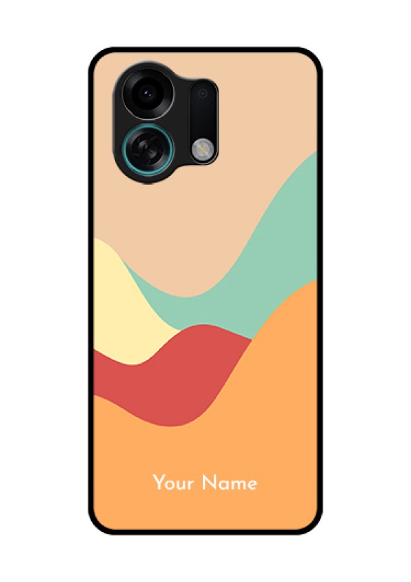Oppo K13 Turbo 5G Custom Glass Phone Case - Ocean Waves Multi - Colour Design
