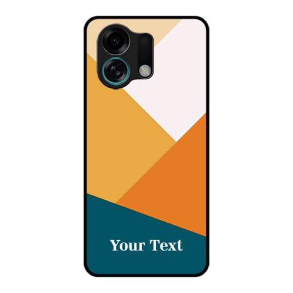 Oppo K13 Turbo 5G Custom Glass Phone Case - Stacked Multi - Colour Design Oppo K13 Turbo 5G Custom Glass Phone Case - Stacked Multi - Colour Design