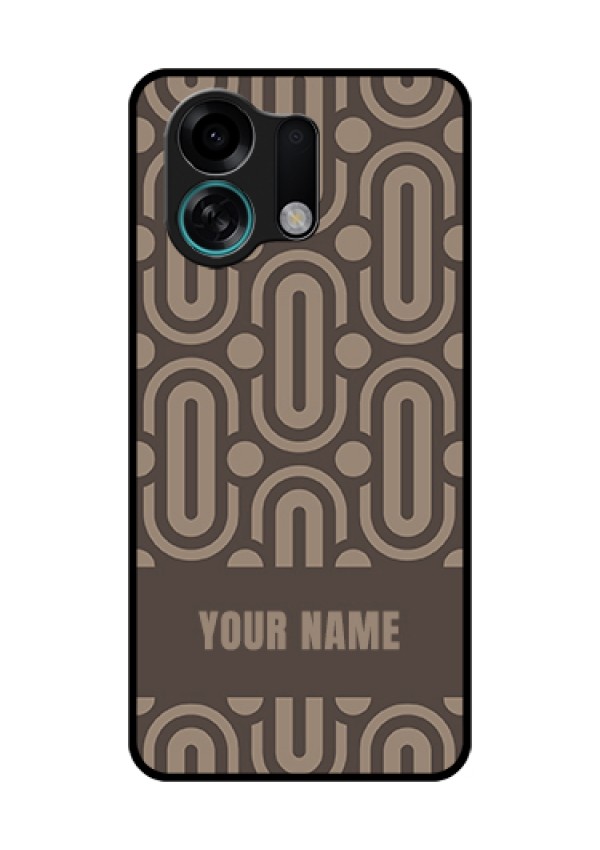 Oppo K13 Turbo 5G Custom Glass Phone Case - Captivating Zero Pattern Design