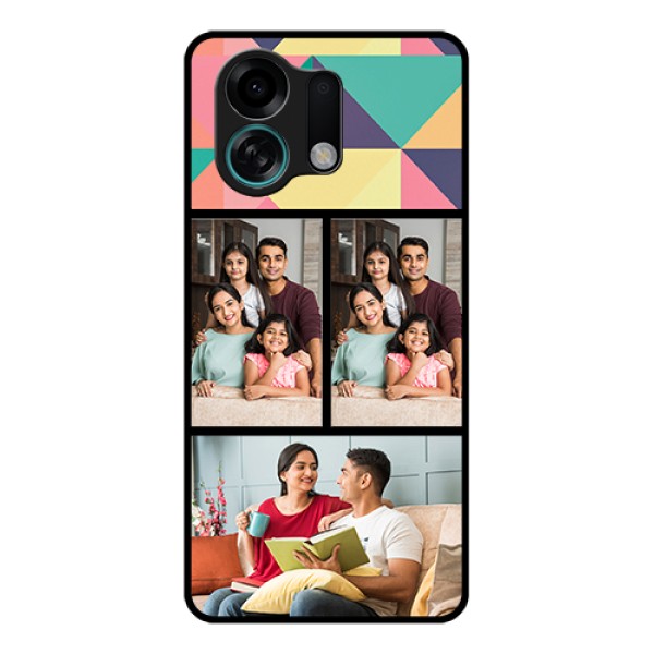 Oppo K13 Turbo Pro 5G Custom Glass Phone Case - Bulk Pic Upload Design