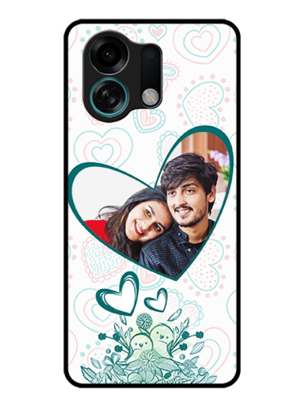 Custom Oppo K13 Turbo Pro 5G Custom Glass Phone Case - Premium Couple Design