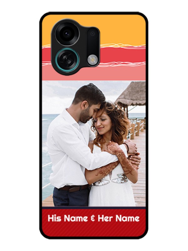 Custom Oppo K13 Turbo Pro 5G Custom Glass Phone Case - Colorful Case Design