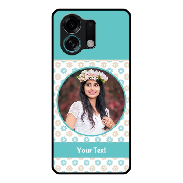 Oppo K13 Turbo Pro 5G Custom Glass Phone Case - Beautiful Flowers Design