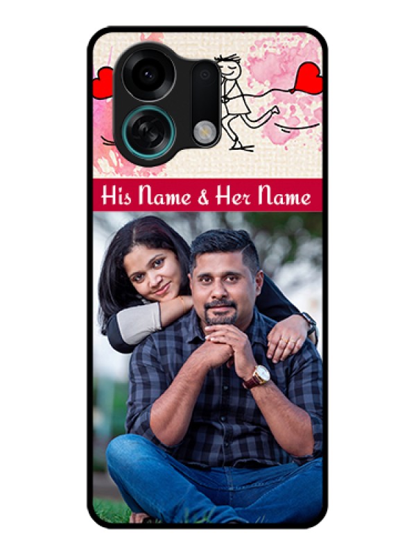 Custom Oppo K13 Turbo Pro 5G Custom Glass Phone Case - You And Me Case Design