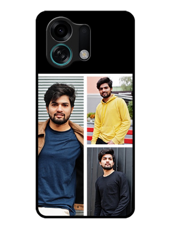 Custom Oppo K13 Turbo Pro 5G Custom Glass Phone Case - Upload Multiple Picture Design