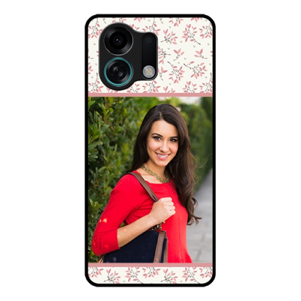 Oppo K13 Turbo Pro 5G Custom Glass Phone Case - Stunning Floral Design