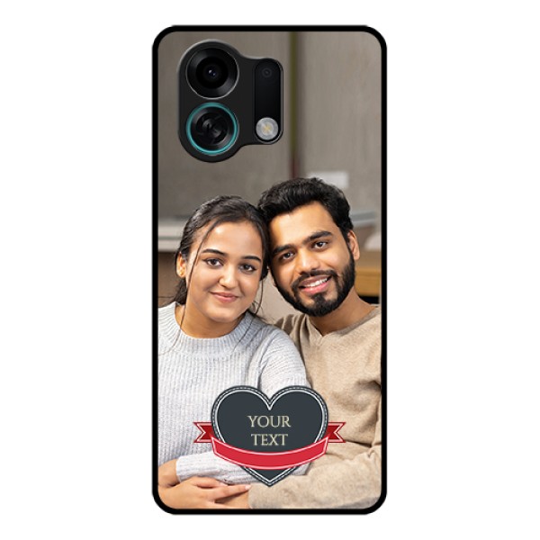 Oppo K13 Turbo Pro 5G Custom Glass Phone Case - Just Married Couple Design Oppo K13 Turbo Pro 5G Custom Glass Phone Case - Just Married Couple Design