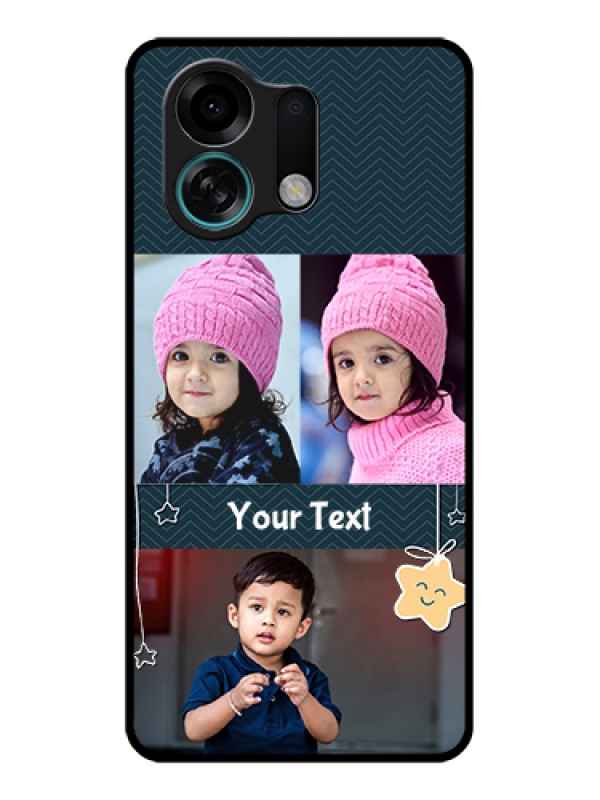 Custom Oppo K13 Turbo Pro 5G Custom Glass Phone Case - Hanging Stars Design