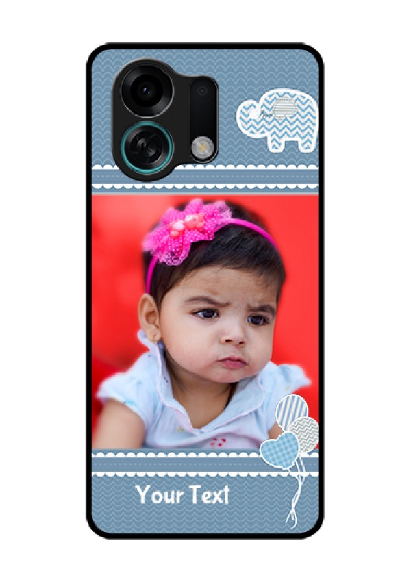 Oppo K13 Turbo Pro 5G Custom Glass Phone Case - With Kids Pattern Design