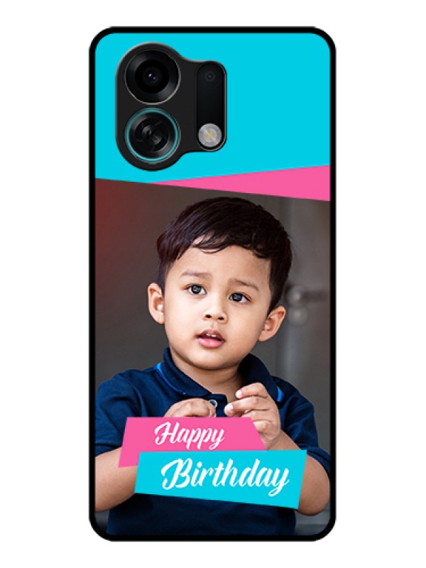 Custom Oppo K13 Turbo Pro 5G Custom Glass Phone Case - Image Holder With 2 Color Design