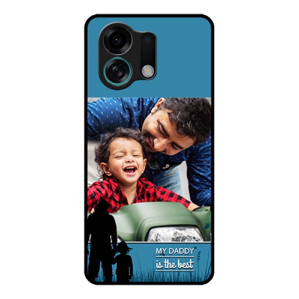 Oppo K13 Turbo Pro 5G Custom Glass Phone Case - Best Dad Design