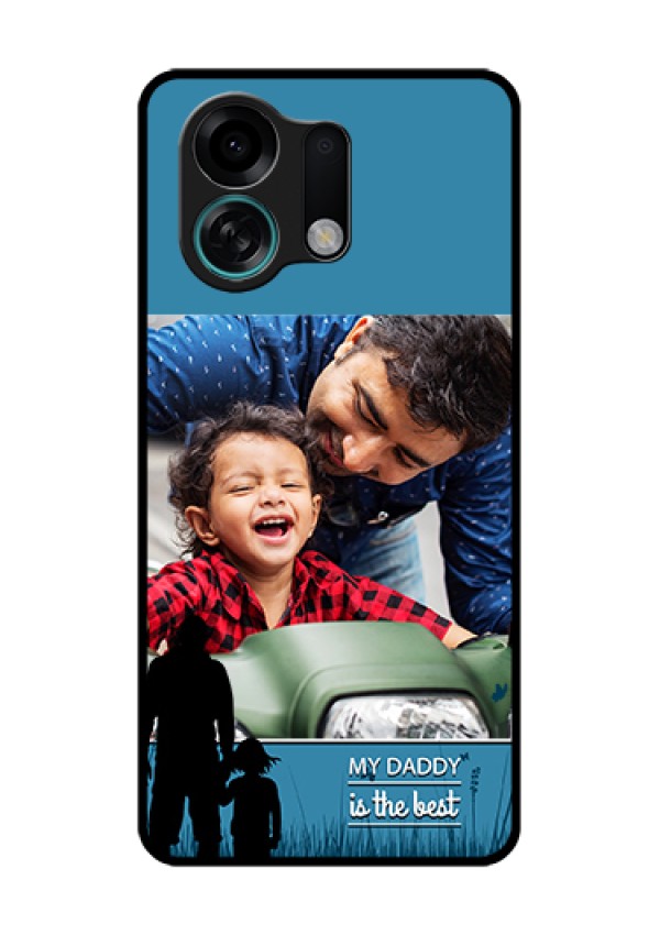 Oppo K13 Turbo Pro 5G Custom Glass Phone Case - Best Dad Design