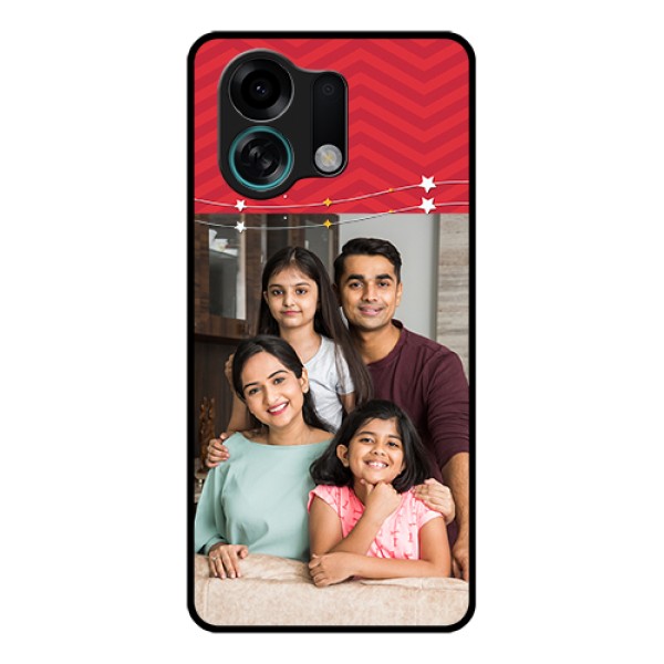 Oppo K13 Turbo Pro 5G Custom Glass Phone Case - Happy Family Design