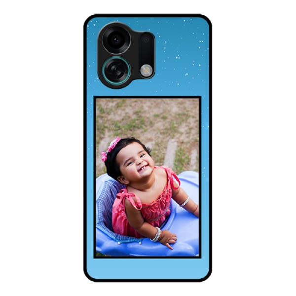 Oppo K13 Turbo Pro 5G Custom Glass Phone Case - Wave Pattern Colorful Design