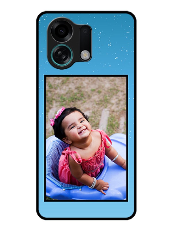 Custom Oppo K13 Turbo Pro 5G Custom Glass Phone Case - Wave Pattern Colorful Design