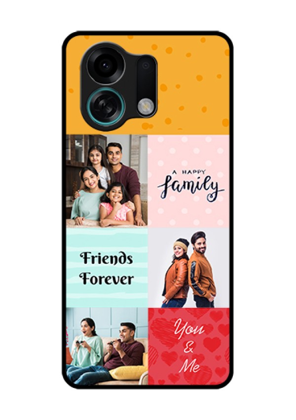 Oppo K13 Turbo Pro 5G Custom Glass Phone Case - Images With Quotes Design