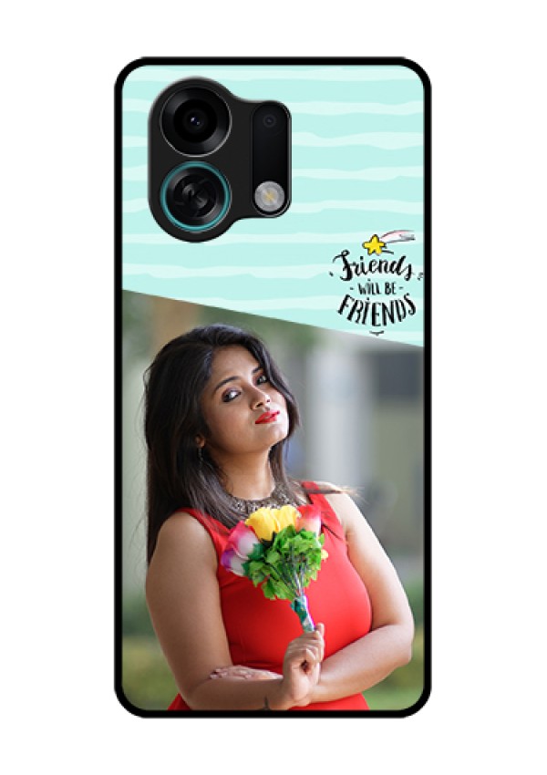 Oppo K13 Turbo Pro 5G Custom Glass Phone Case - Friends Picture Icon Design
