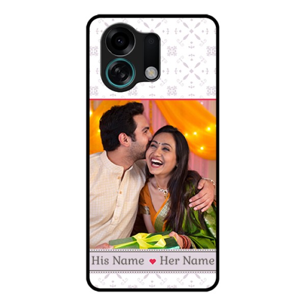 Oppo K13 Turbo Pro 5G Custom Glass Phone Case - With Photo And Ethnic Design