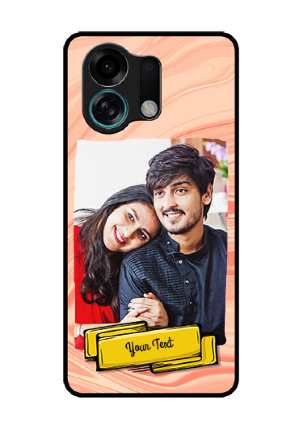 Oppo K13 Turbo Pro 5G Custom Glass Phone Case - Marble Texture Design
