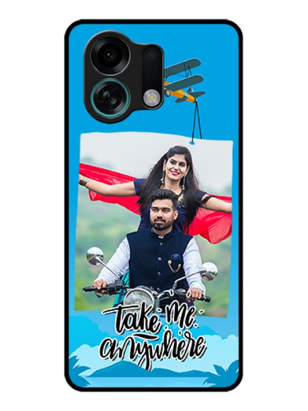 Custom Oppo K13 Turbo Pro 5G Custom Glass Phone Case - Traveller Design