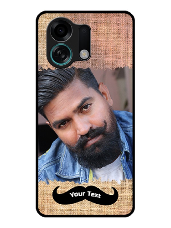 Custom Oppo K13 Turbo Pro 5G Custom Glass Phone Case - With Texture Design