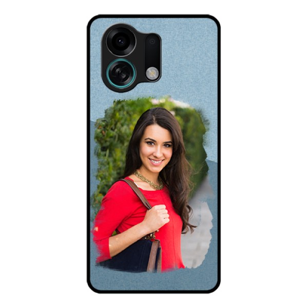 Oppo K13 Turbo Pro 5G Custom Glass Phone Case - Grunge Line Art Design