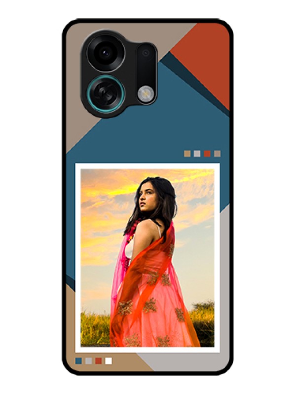 Custom Oppo K13 Turbo Pro 5G Custom Glass Phone Case - Retro Color Pallet Design