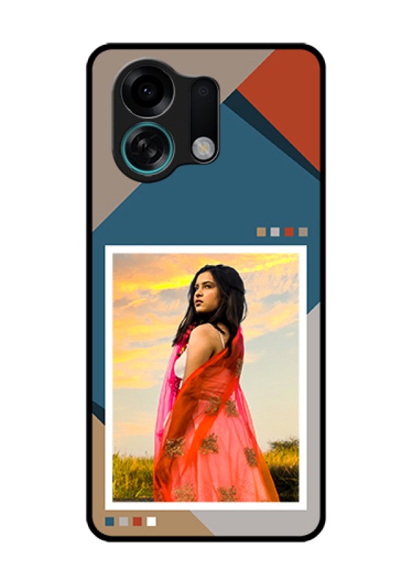 Oppo K13 Turbo Pro 5G Custom Glass Phone Case - Retro Color Pallet Design