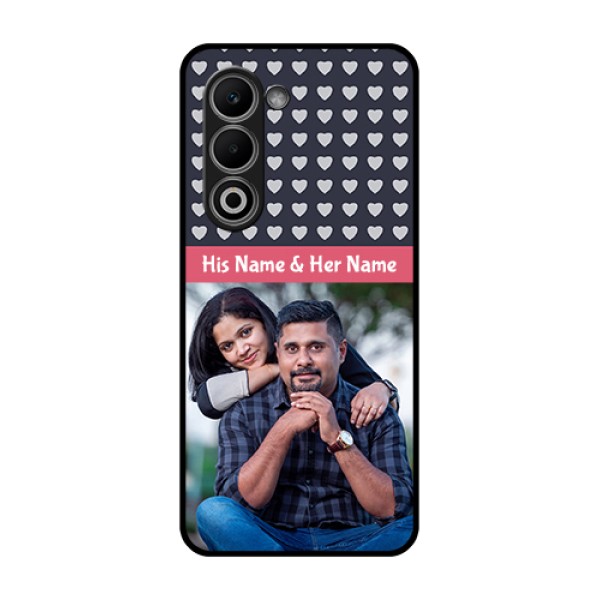 Oppo K13x 5G Custom Glass Phone Case - Love Symbols Design