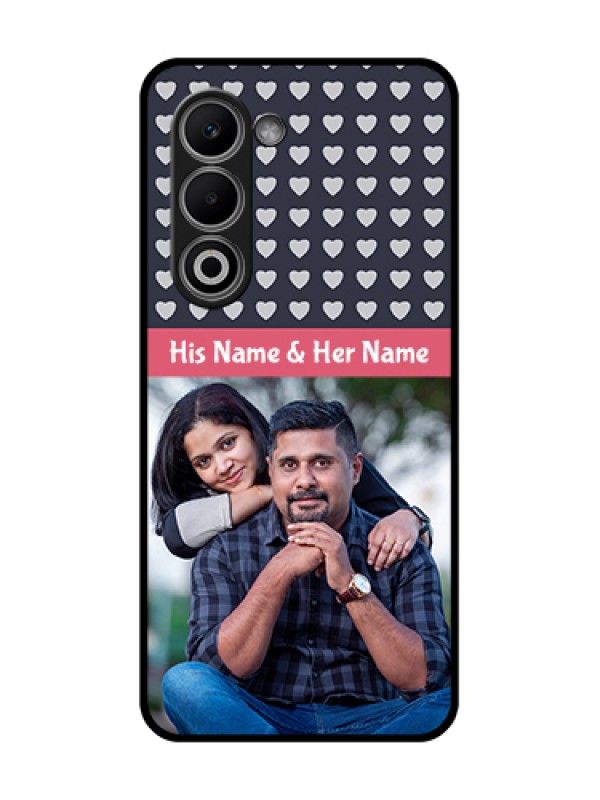 Custom Oppo K13x 5G Custom Glass Phone Case - Love Symbols Design
