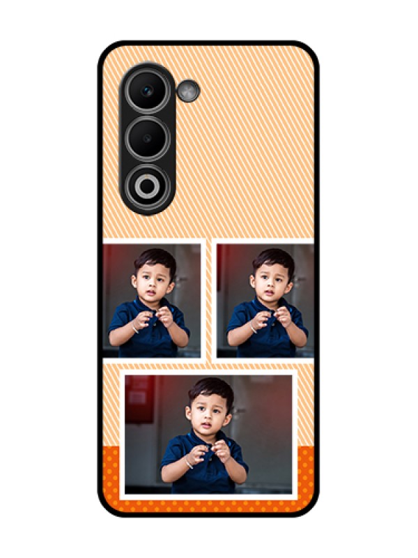 Custom Oppo K13x 5G Custom Glass Phone Case - Bulk Photos Upload Design