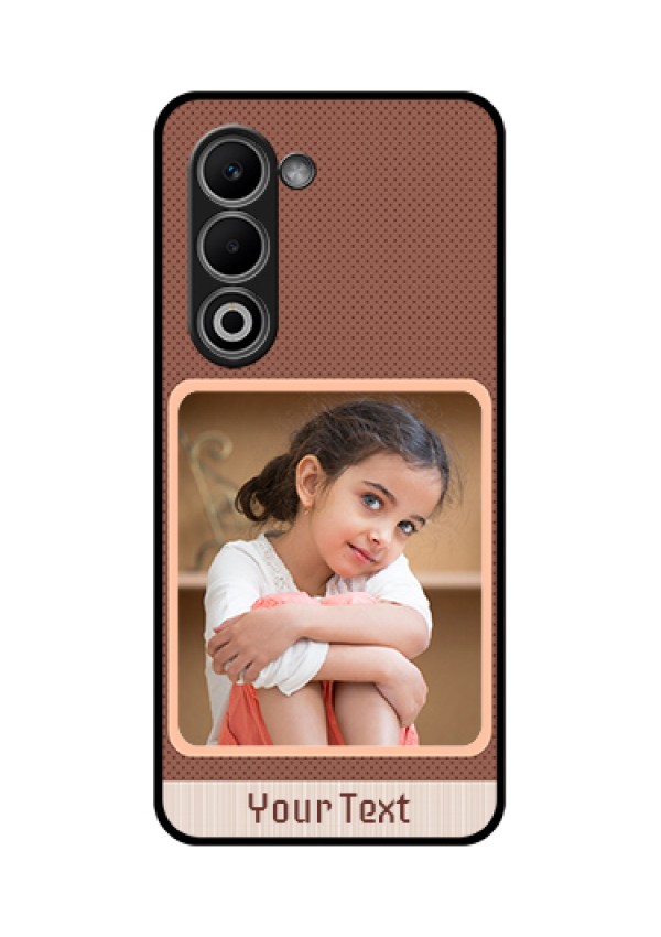 Oppo K13x 5G Custom Glass Phone Case - Simple Pic Upload Design