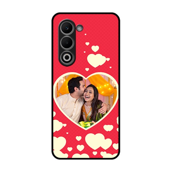 Oppo K13x 5G Custom Glass Phone Case - Love Symbols Phone Cover Design