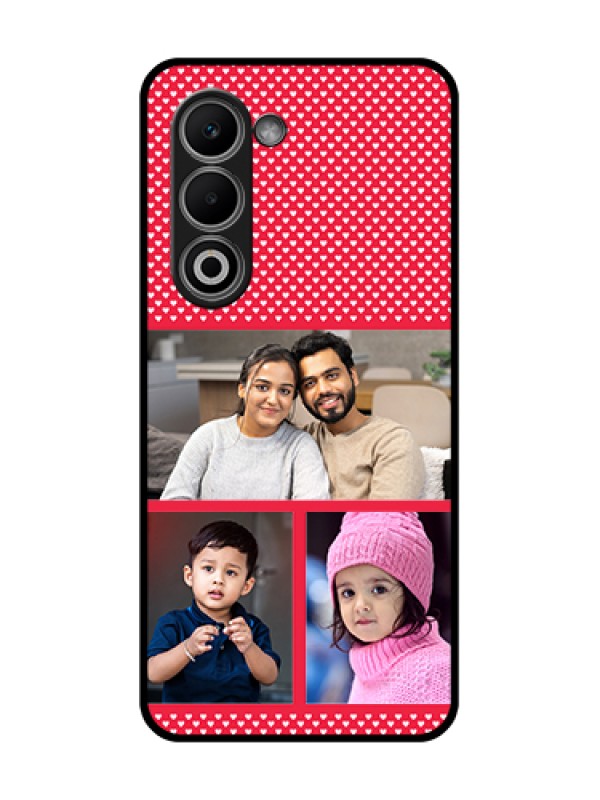 Custom Oppo K13x 5G Custom Glass Phone Case - Bulk Photo Upload Design