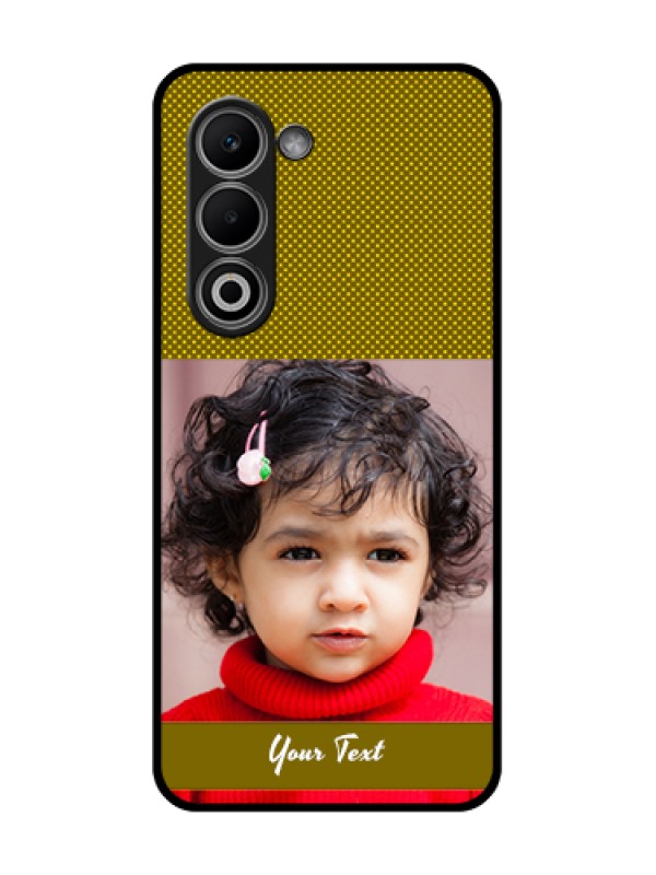 Custom Oppo K13x 5G Custom Glass Phone Case - Simple Green Color Design