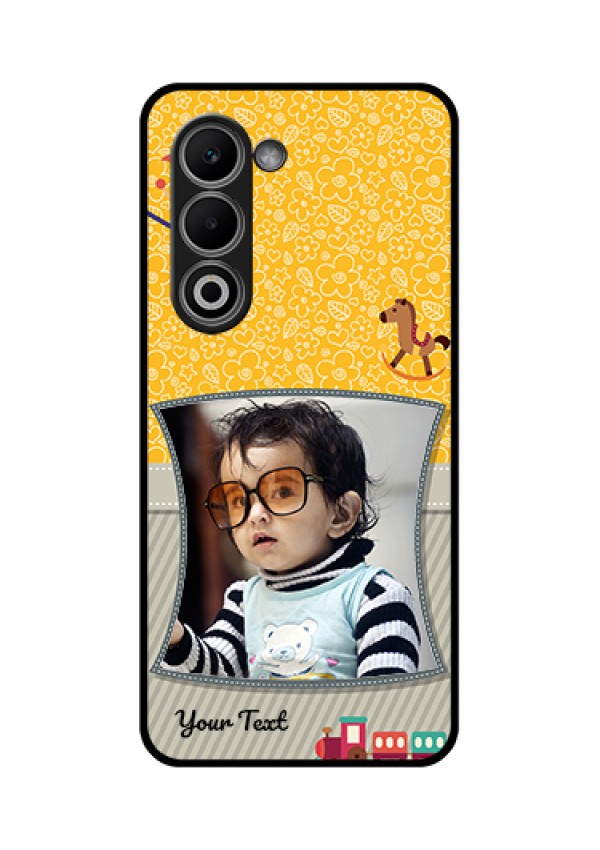 Oppo K13x 5G Custom Glass Phone Case - Baby Picture Upload Design