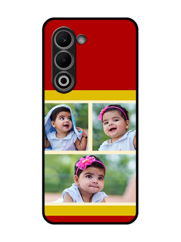 Custom Oppo K13x 5G Custom Glass Phone Case - Multiple Pic Upload Design