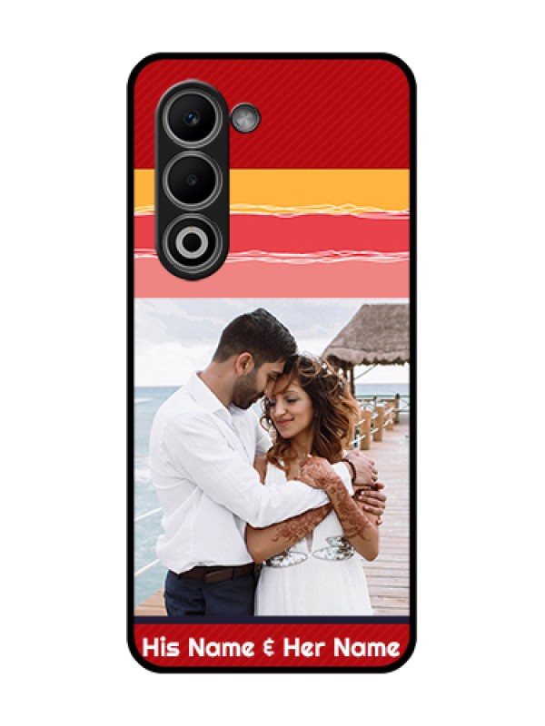 Custom Oppo K13x 5G Custom Glass Phone Case - Colorful Case Design