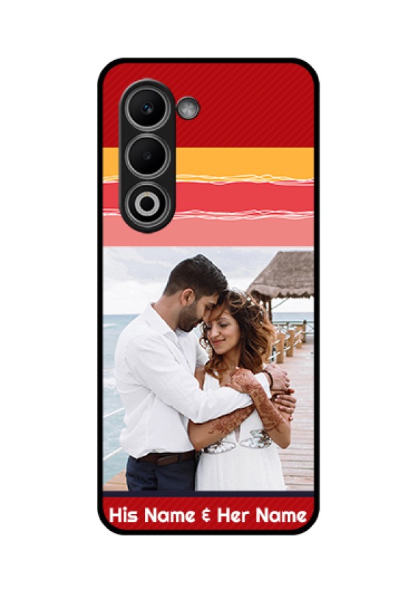 Oppo K13x 5G Custom Glass Phone Case - Colorful Case Design