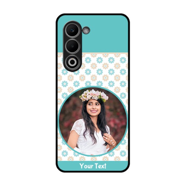 Oppo K13x 5G Custom Glass Phone Case - Beautiful Flowers Design