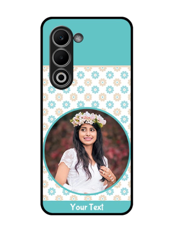 Custom Oppo K13x 5G Custom Glass Phone Case - Beautiful Flowers Design