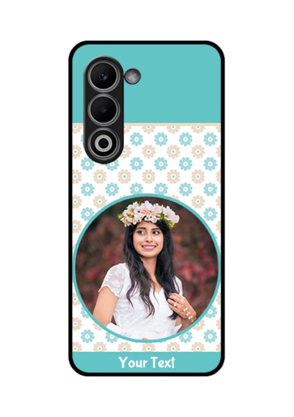 Oppo K13x 5G Custom Glass Phone Case - Beautiful Flowers Design