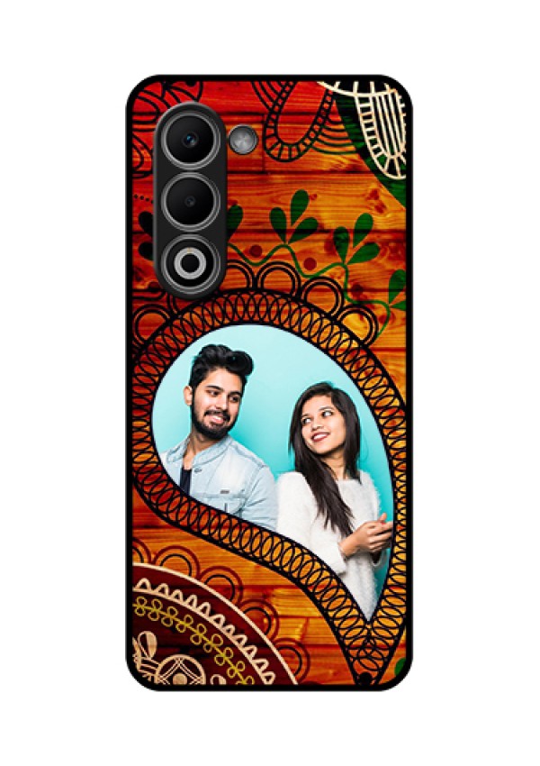 Oppo K13x 5G Custom Glass Phone Case - Abstract Colorful Design