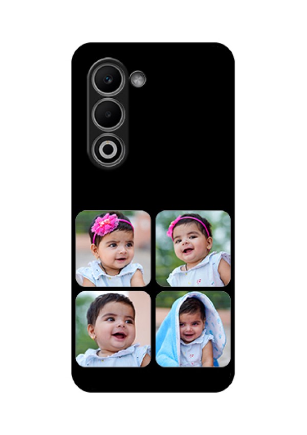 Oppo K13x 5G Custom Glass Phone Case - Multiple Pictures Design