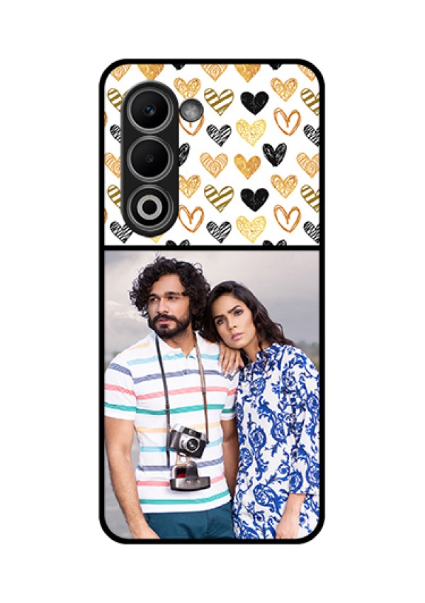Oppo K13x 5G Custom Glass Phone Case - Love Symbol Design
