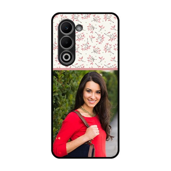 Oppo K13x 5G Custom Glass Phone Case - Stunning Floral Design